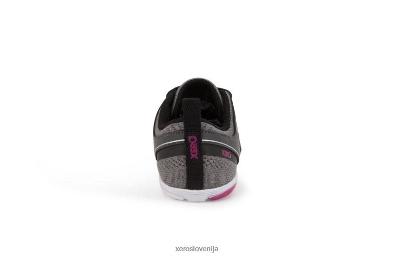 zelen - vaš okolju prijazen cestni tekač XF88F147 jekleno siva / fuksija Xero Shoes